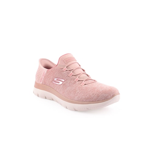 Sapatilha SKECHERS Heathered Mesh Bungee